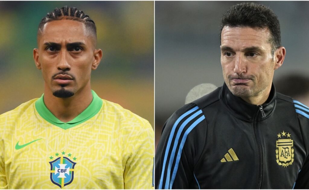 Lionel Scaloni dá uma resposta de cinco palavras de 30 palavras aos jabs antes do jogo de Raphnha após a lixo da Argentina por 4-1 do Brasil