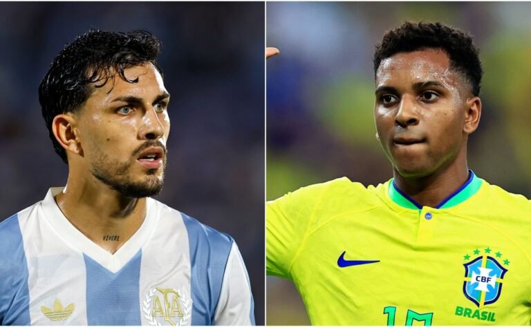 Os Paredes da Argentina respondem à provocação de Rodrygo com a reivindicação da vitória na Copa do Mundo em meio a um confronto do Brasil