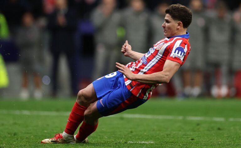 Atlético Madrid vs. Real Madrid Controvérsia: Expert confirma a UEFA Altrred Julián Álvarez Criminaty Images