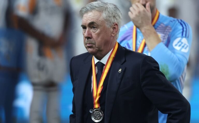 Earrado para o Real Madrid e Carlo Ancelotti: Copa del Rey Final vs. Barcelona atingido por uma lesão dupla Bombshell, apesar do retorno de Kylian Mbappe