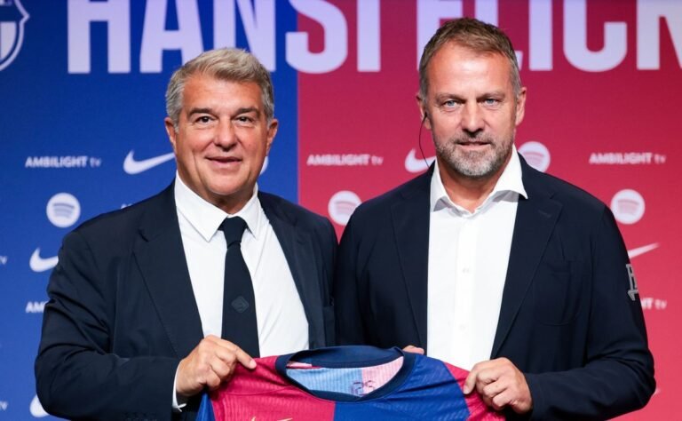 Hansi Flick ficará? Os planos futuros de Barcelona revelados em meio a uma perseguição aguda com a Liga e a Liga dos Campeões da UEFA ao alcance