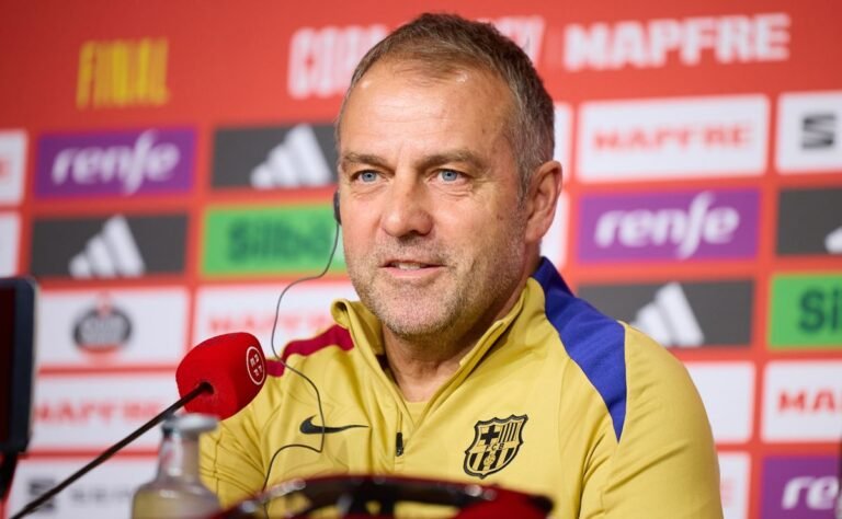 Hansi Flick recupera o Key Barcelona Player para a final da Copa del Rey contra o Real Madrid