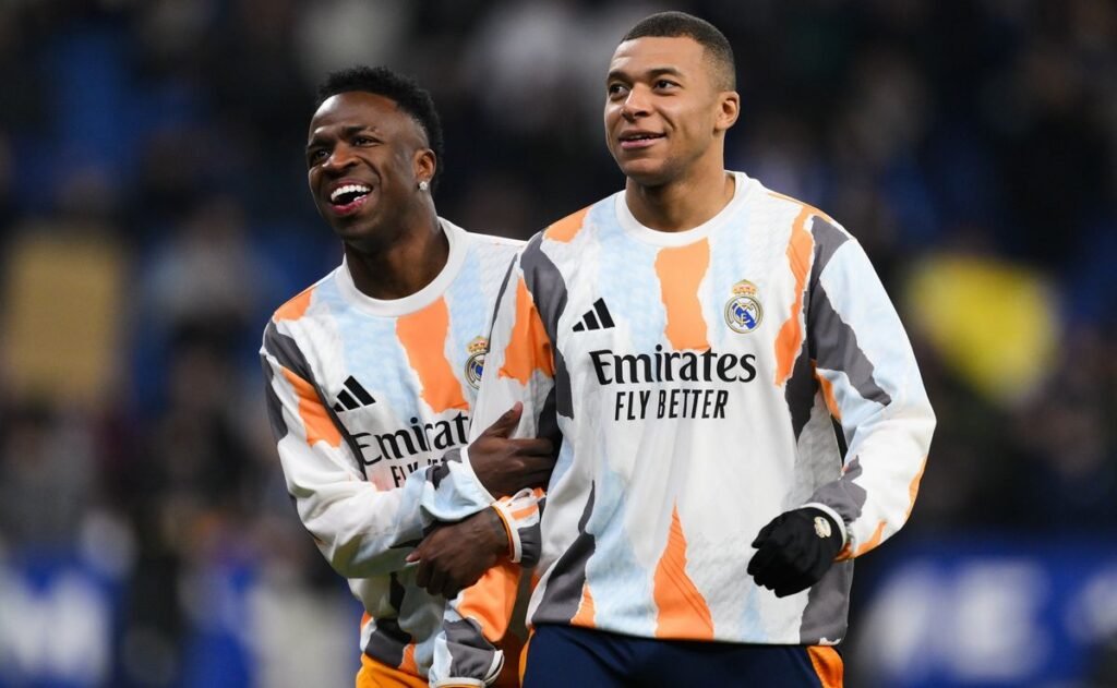 O Real Madrid terá um esquadrão completo contra o Arsenal? Uefa toma a decisão importante sobre as possíveis suspensões de Kylian Mbappe e Vinicius