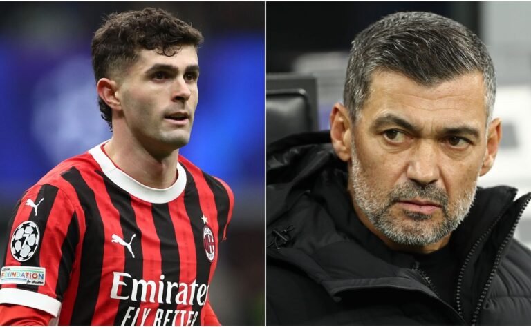 O que diferencia Christian Pulisic em Milão? Sergio conceicao revela o fator X depois de esmagar o sonho das Trebles da Inter com Coppa Italia Shock